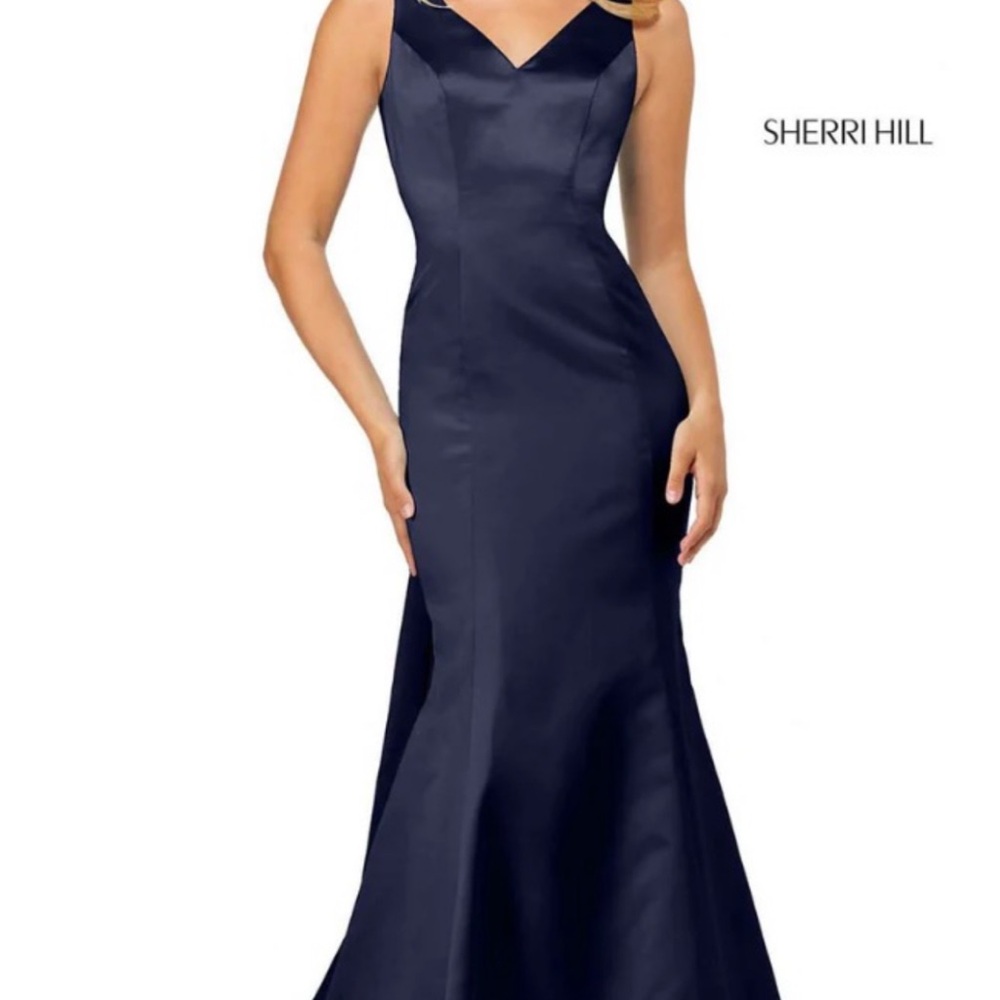 Sherri Hill Midnight Blue (Navy) Dress
